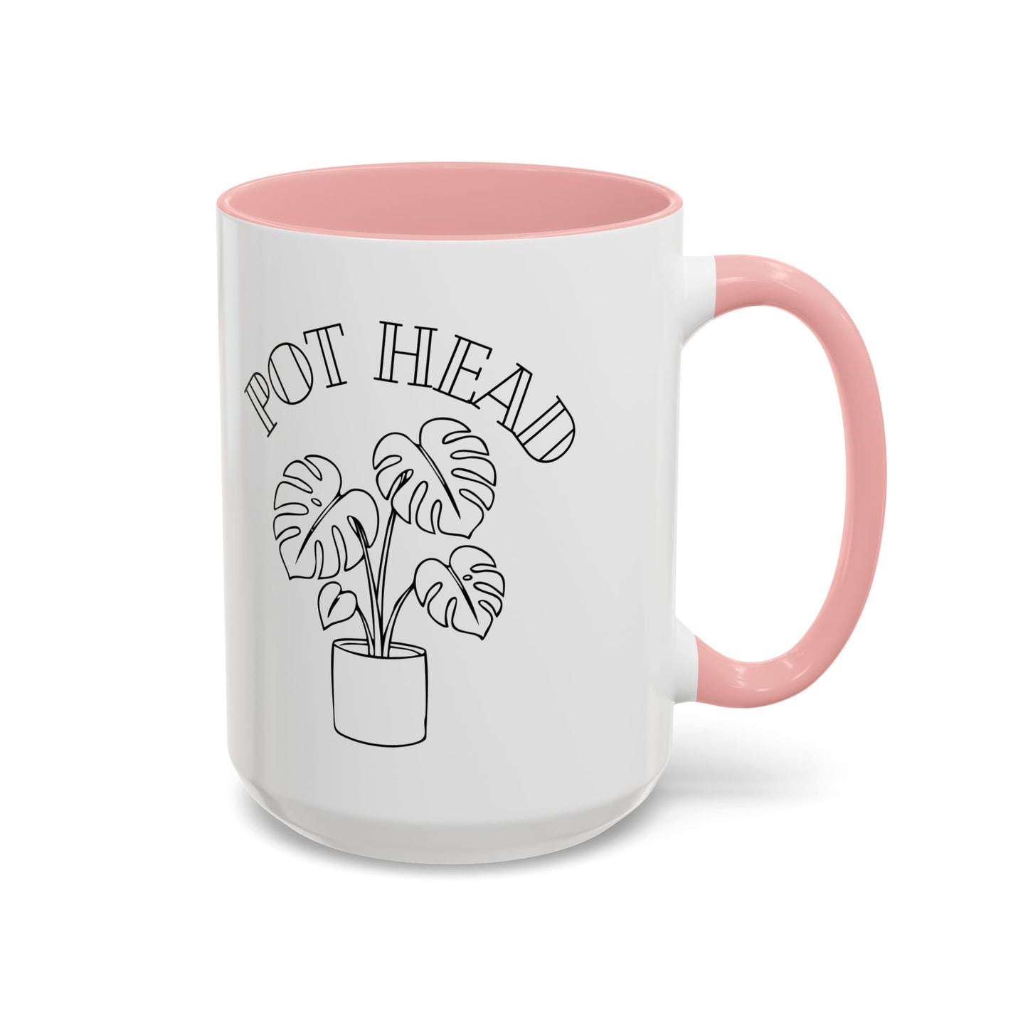 Pot Head Plant Mug | Accent Coffee Mug 11oz 15oz
