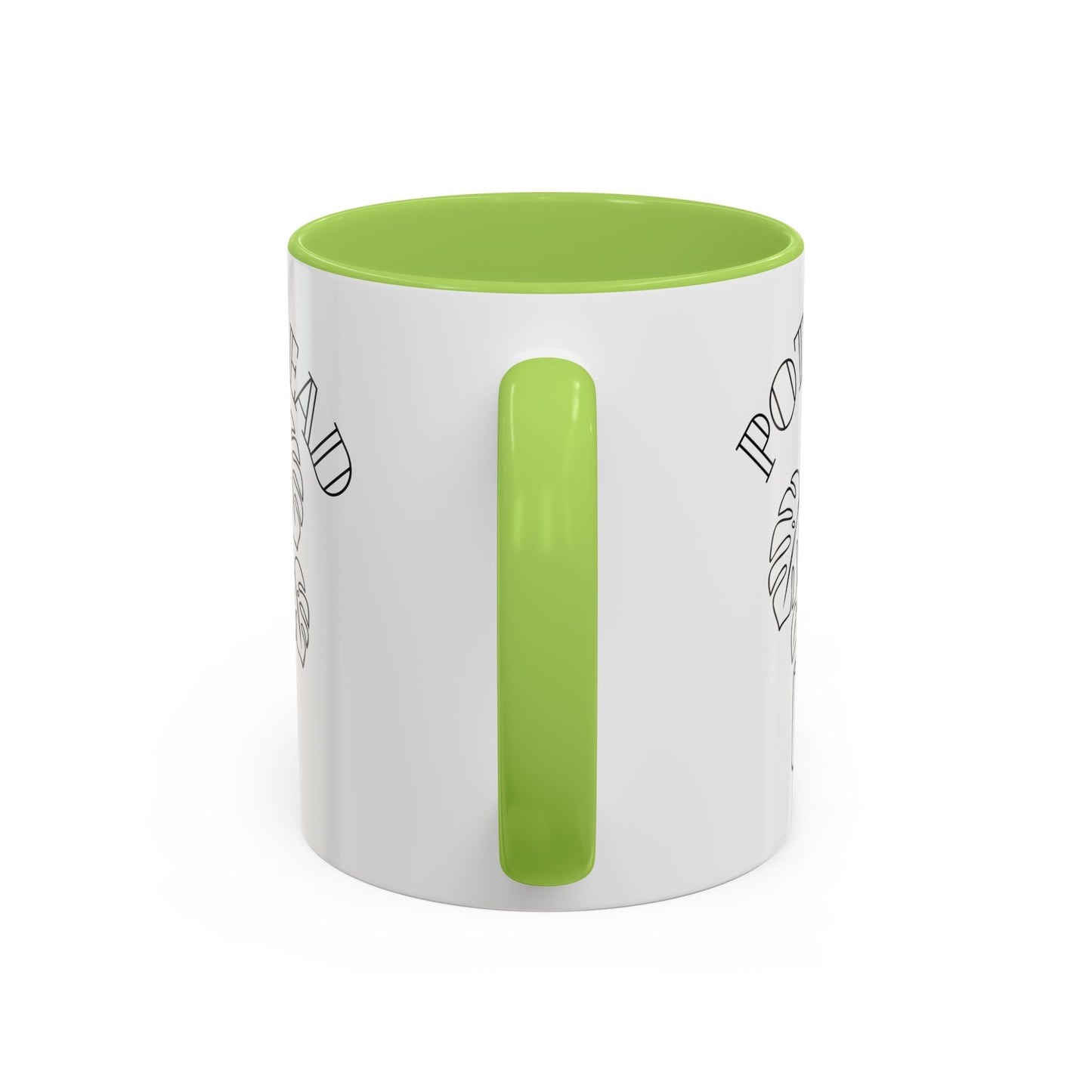 Pot Head Plant Mug | Accent Coffee Mug 11oz 15oz