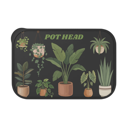 PLA Bento Box — "Pot Head" Plant Lover Lunchbox with Utensils