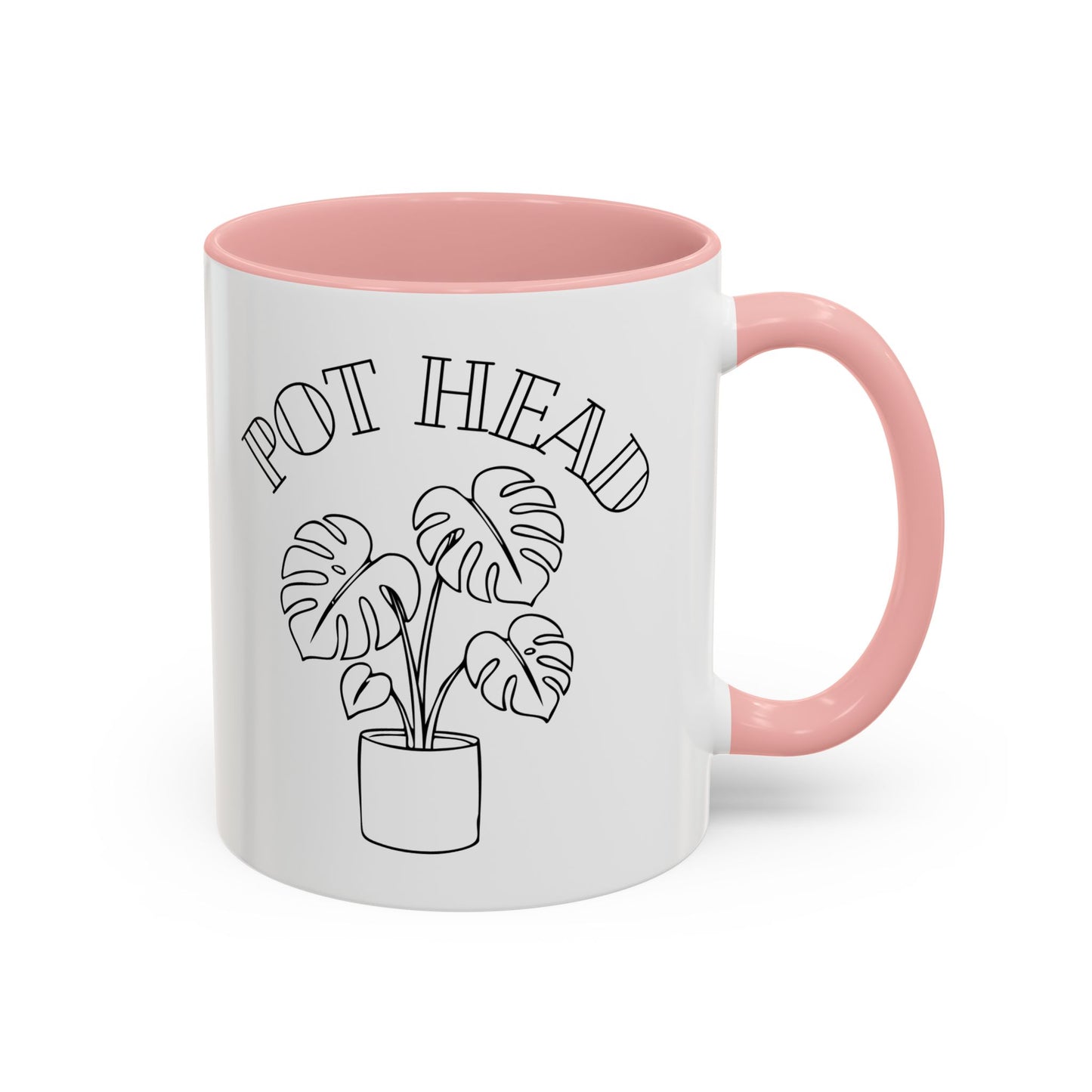 Pot Head Plant Mug | Accent Coffee Mug 11oz 15oz