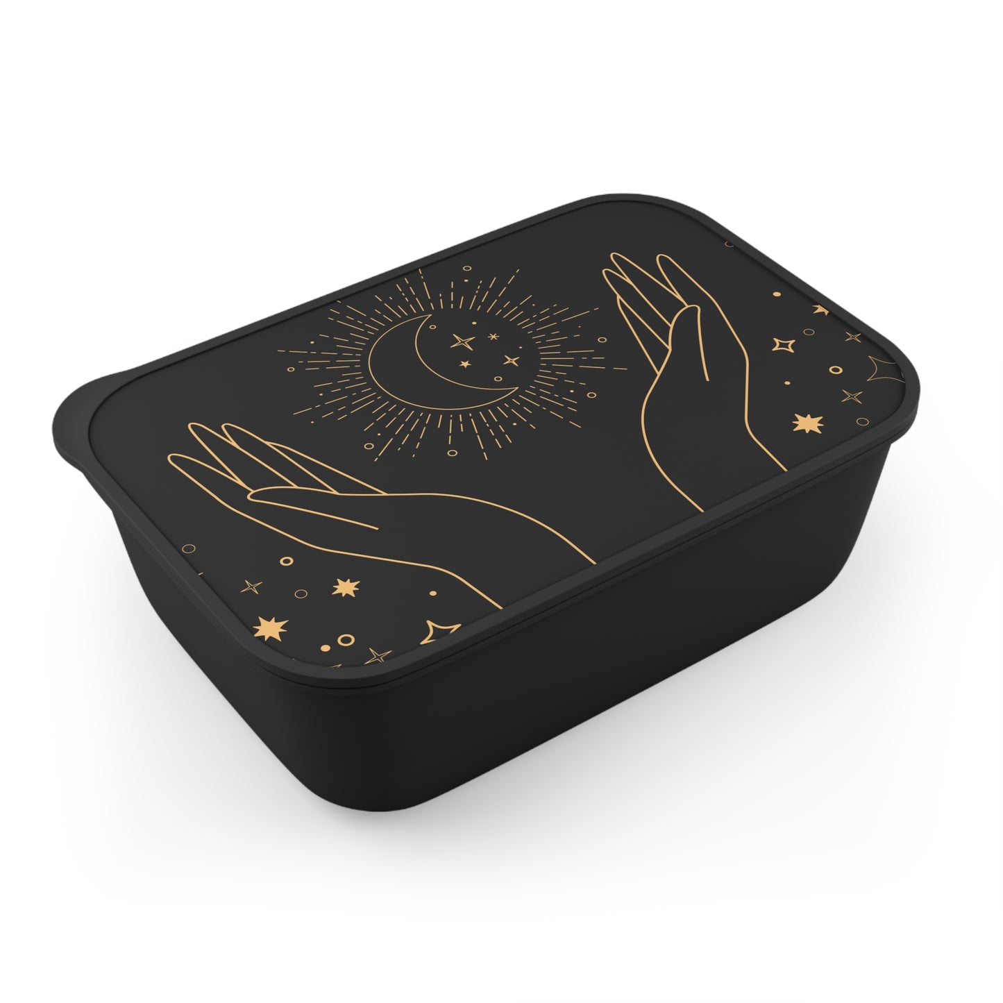 Celestial Hands Bento Box | PLA Lunch Container with Band