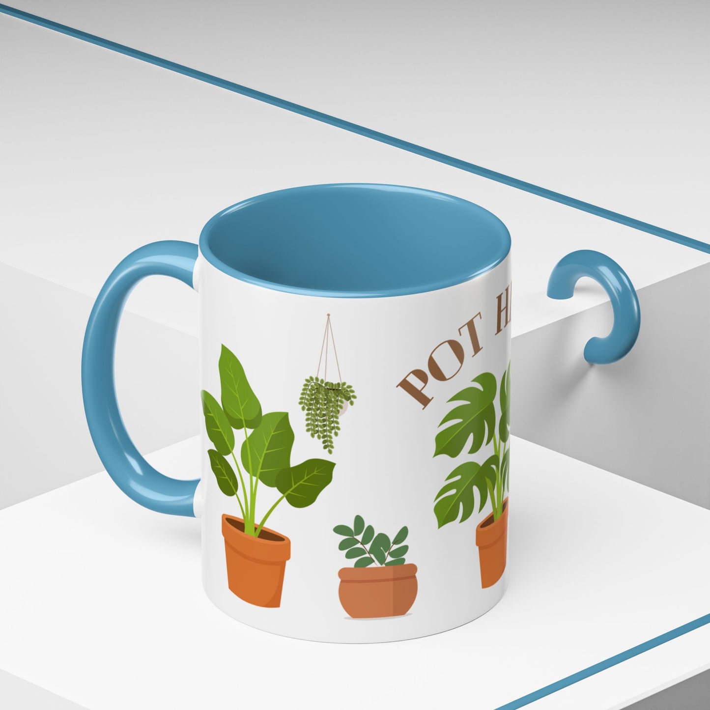 "Pot Head" Houseplant Mug | Plant Lover's Coffee Mug
