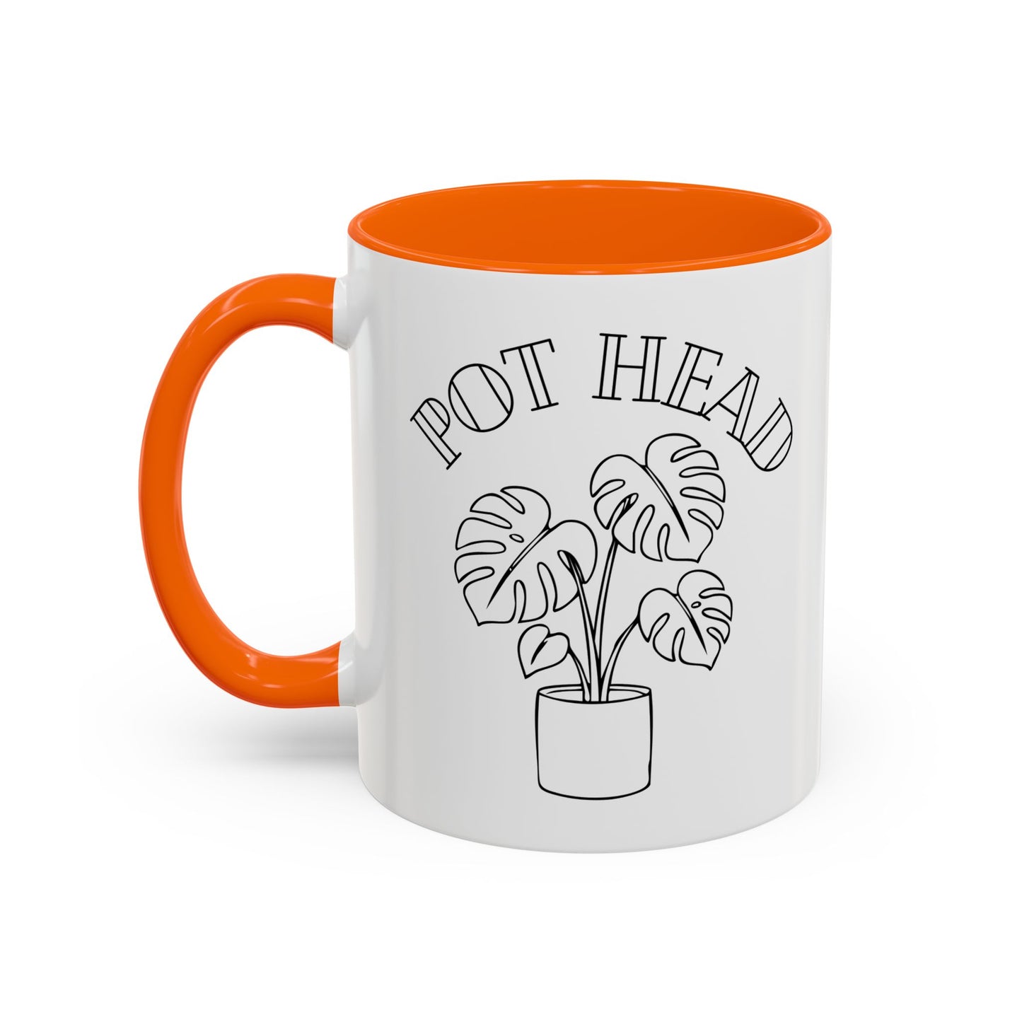 Pot Head Plant Mug | Accent Coffee Mug 11oz 15oz