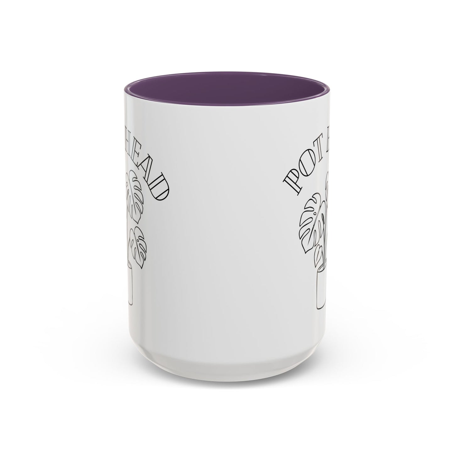 Pot Head Plant Mug | Accent Coffee Mug 11oz 15oz
