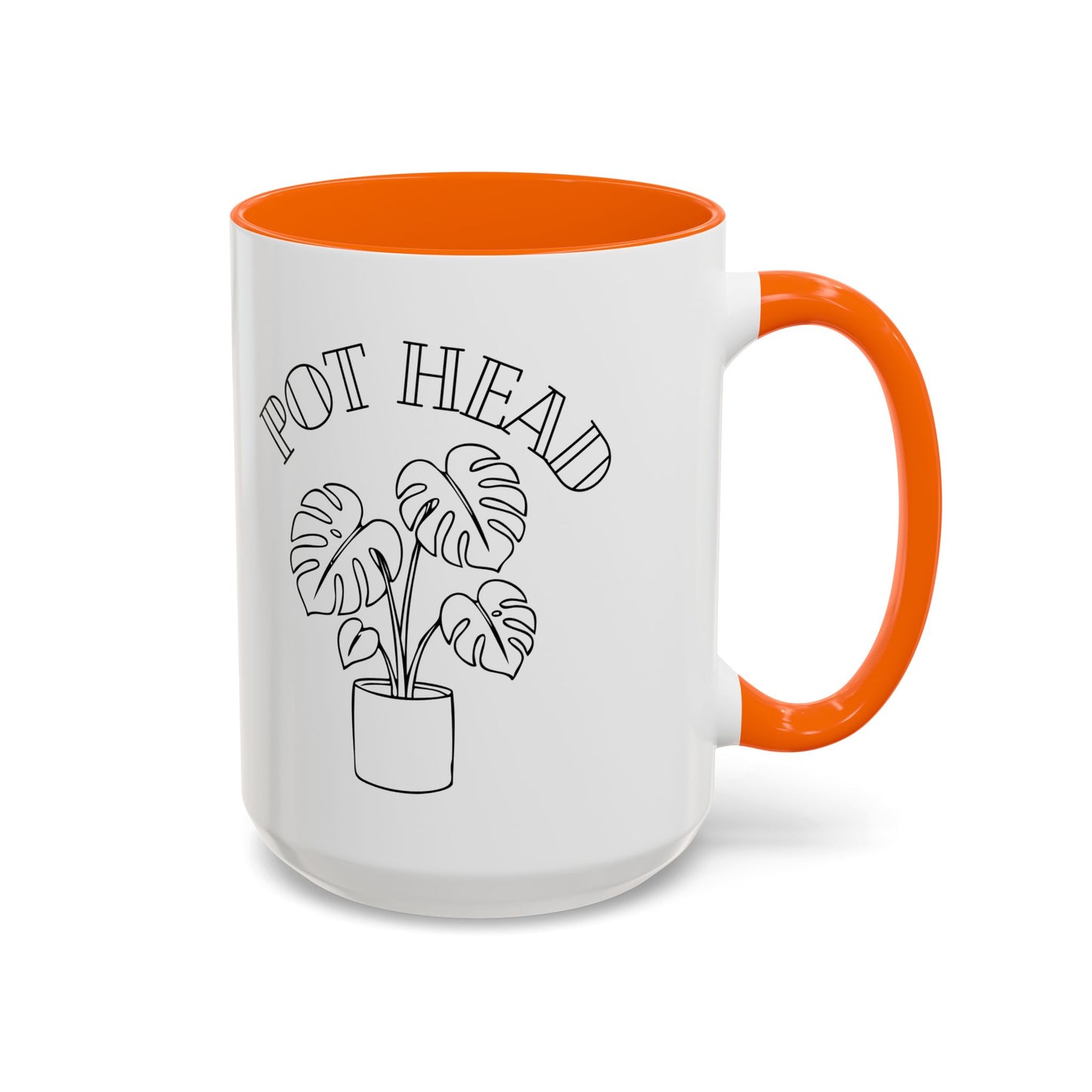 Pot Head Plant Mug | Accent Coffee Mug 11oz 15oz