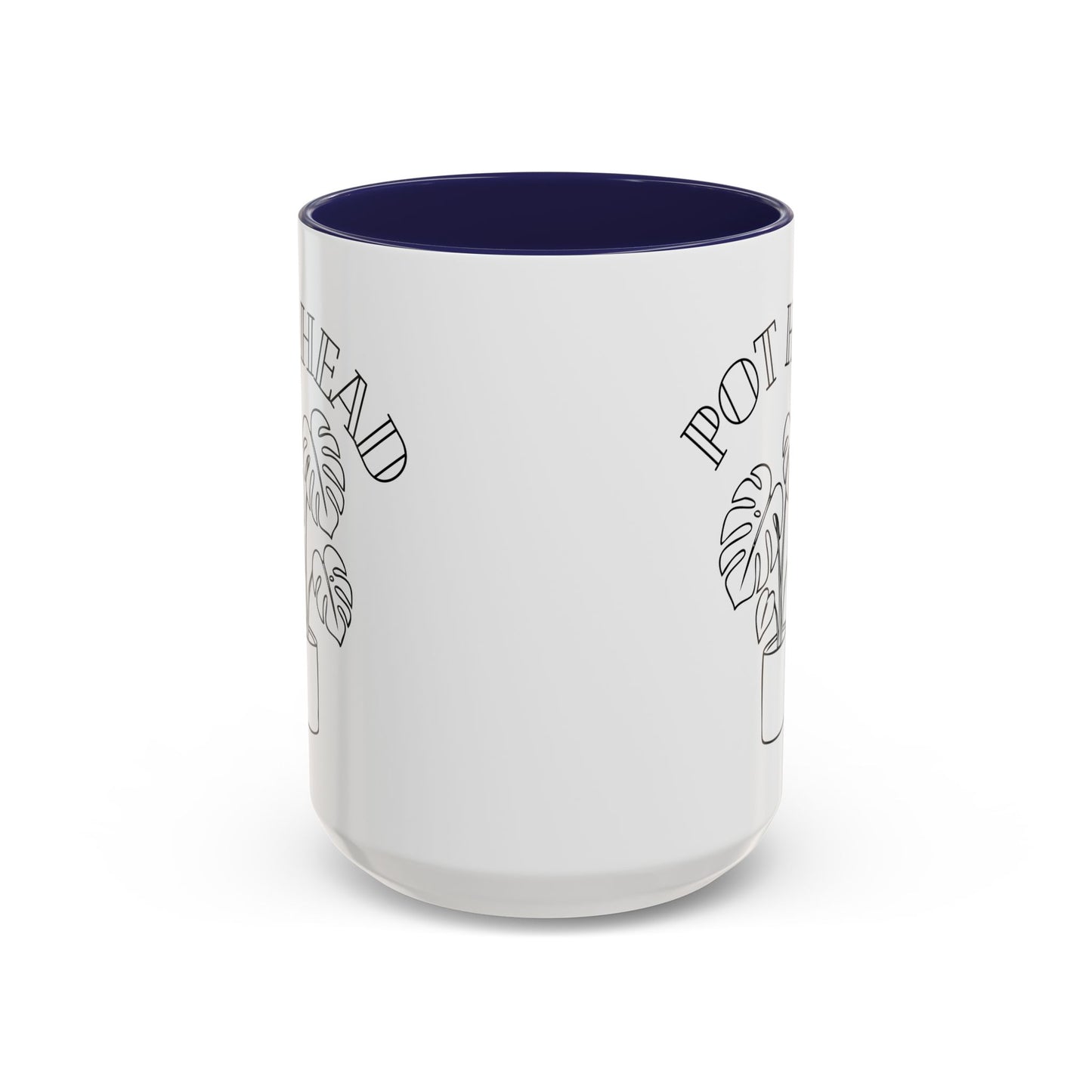 Pot Head Plant Mug | Accent Coffee Mug 11oz 15oz