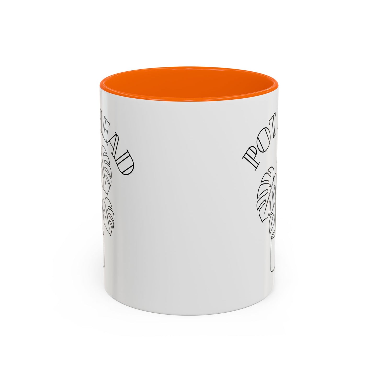 Pot Head Plant Mug | Accent Coffee Mug 11oz 15oz