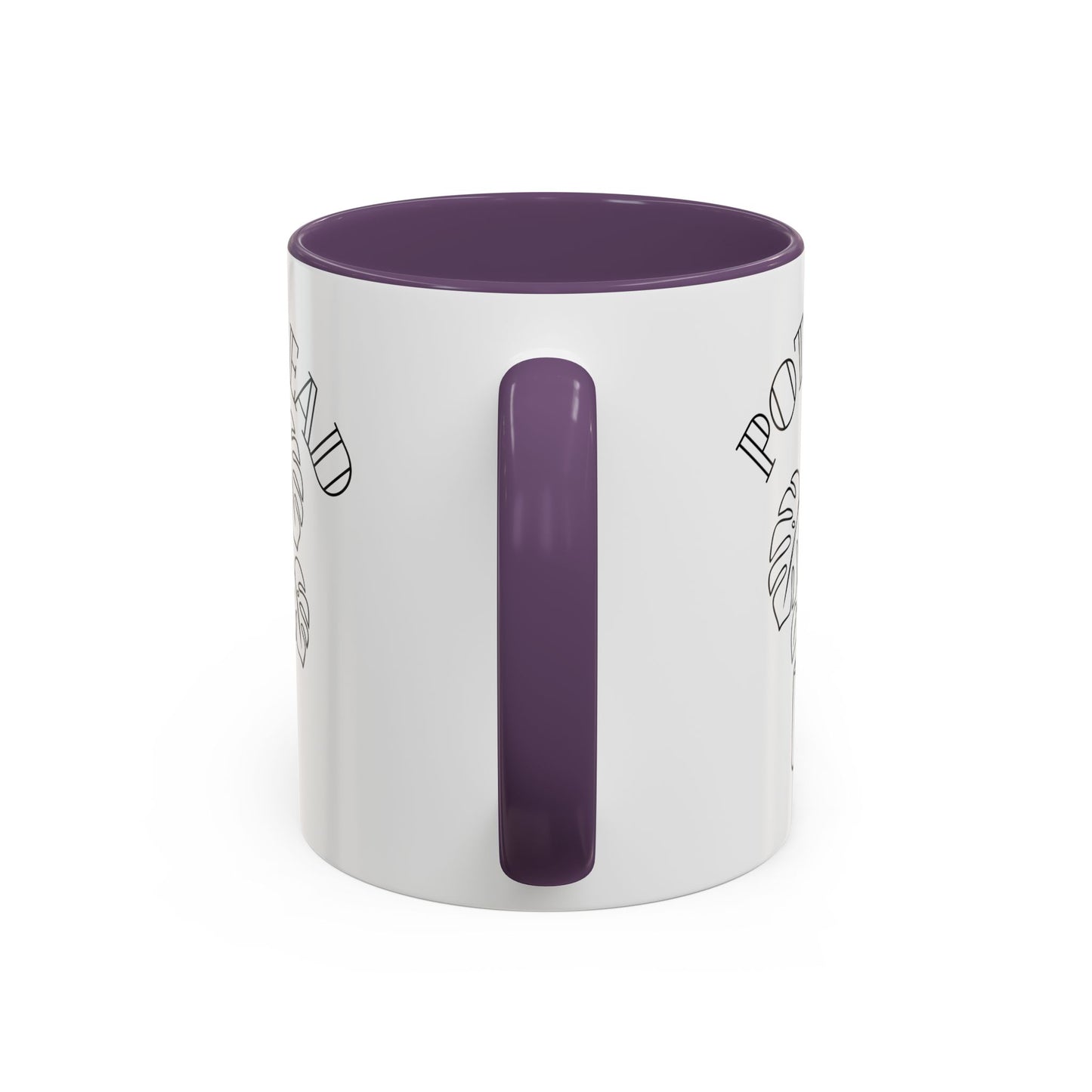 Pot Head Plant Mug | Accent Coffee Mug 11oz 15oz