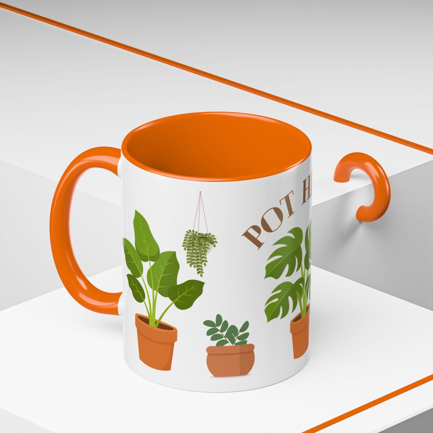 "Pot Head" Houseplant Mug | Plant Lover's Coffee Mug
