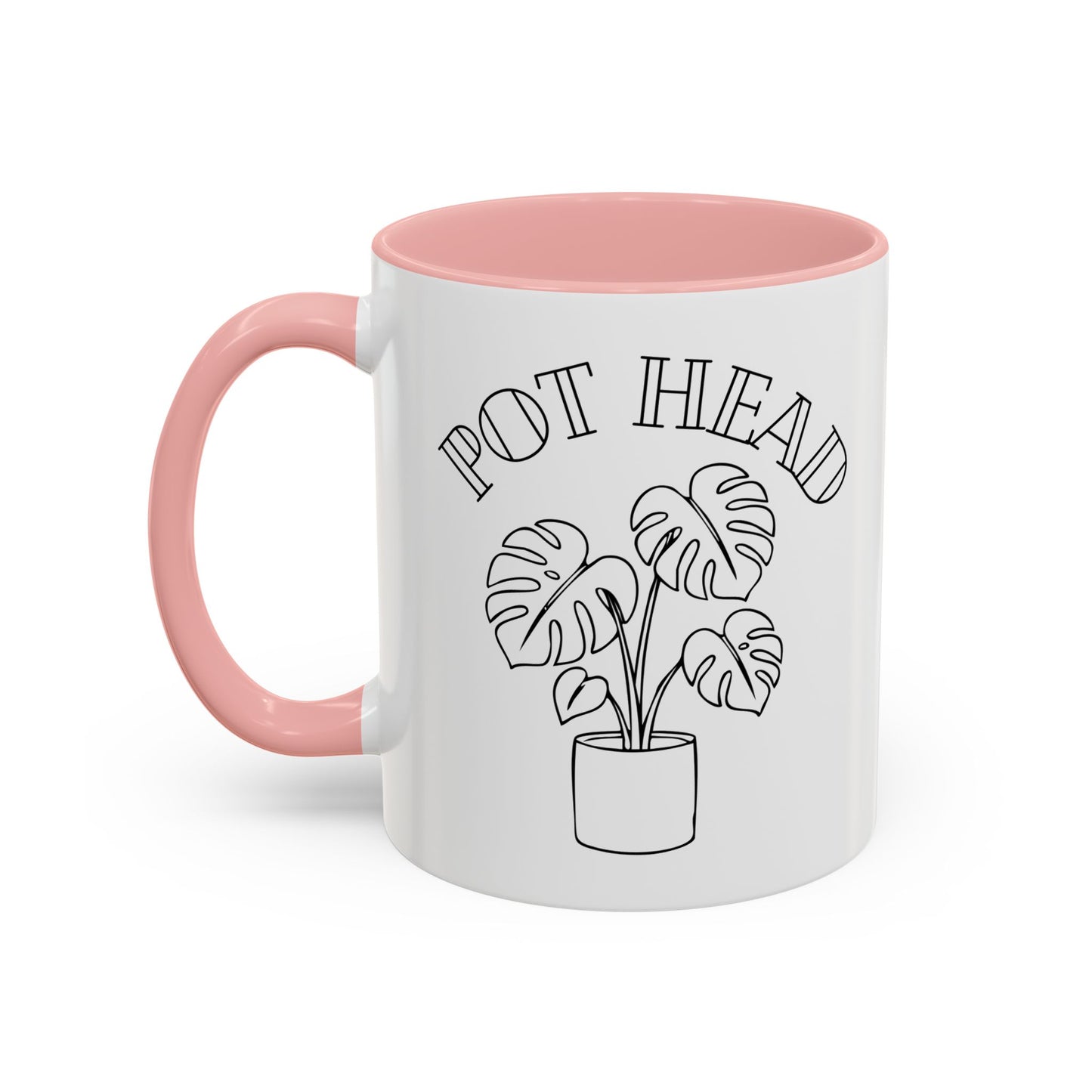 Pot Head Plant Mug | Accent Coffee Mug 11oz 15oz