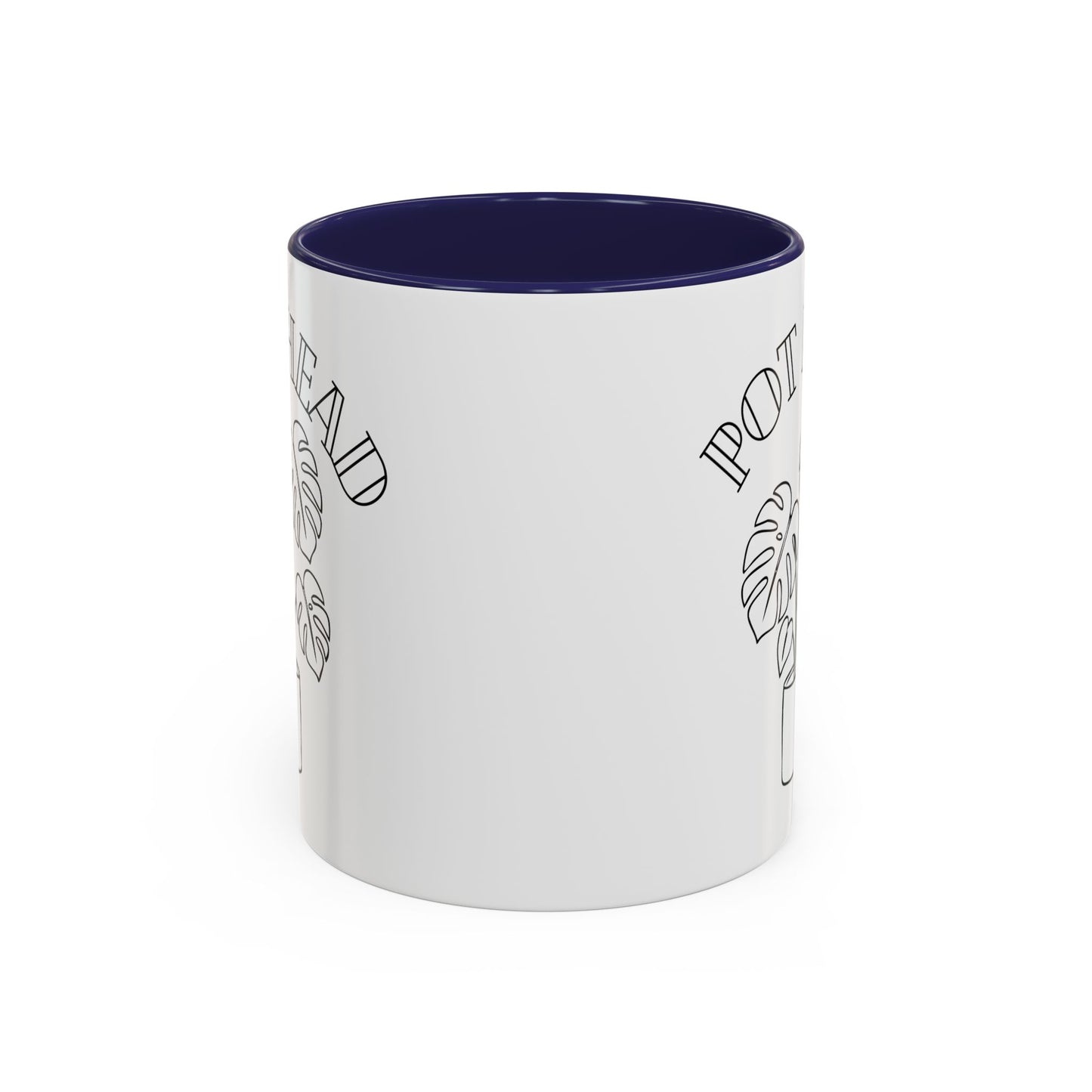 Pot Head Plant Mug | Accent Coffee Mug 11oz 15oz