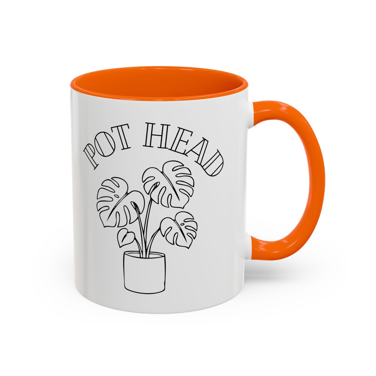 Pot Head Plant Mug | Accent Coffee Mug 11oz 15oz