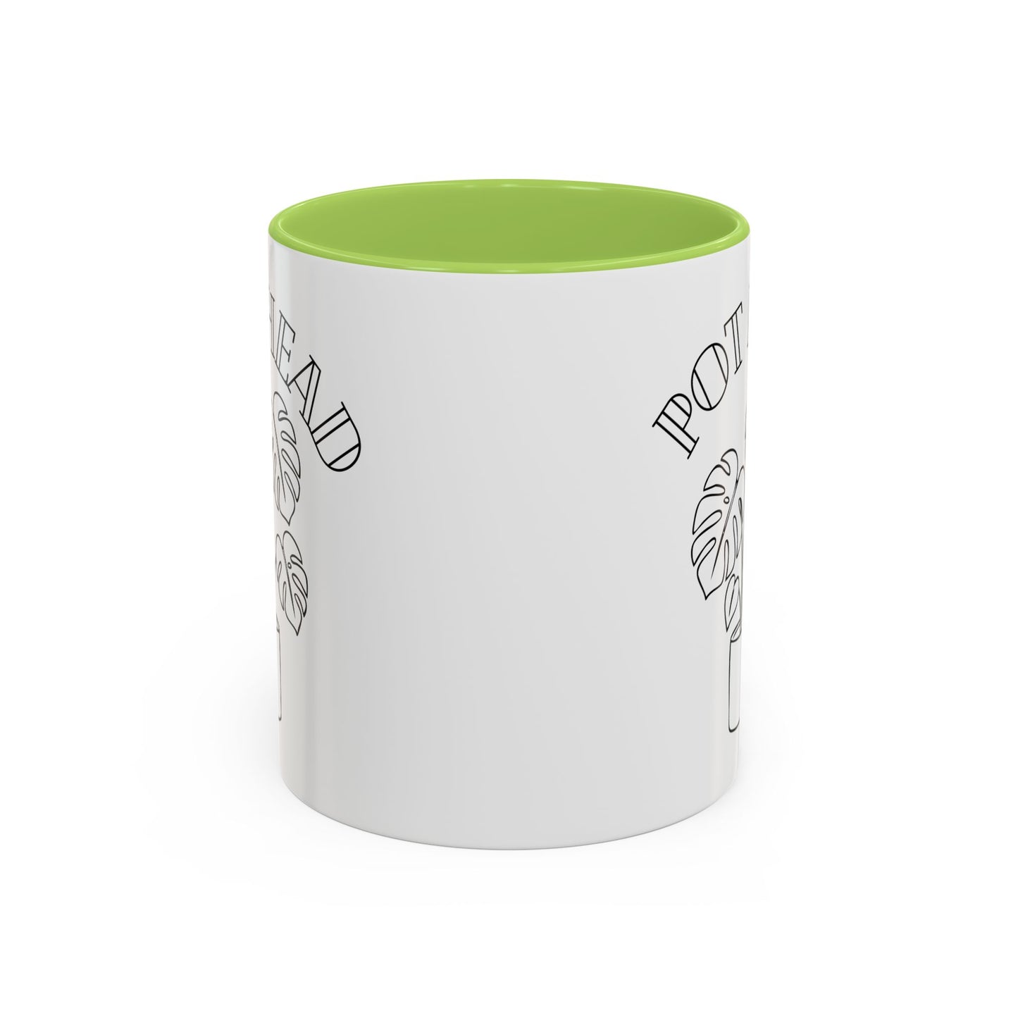 Pot Head Plant Mug | Accent Coffee Mug 11oz 15oz