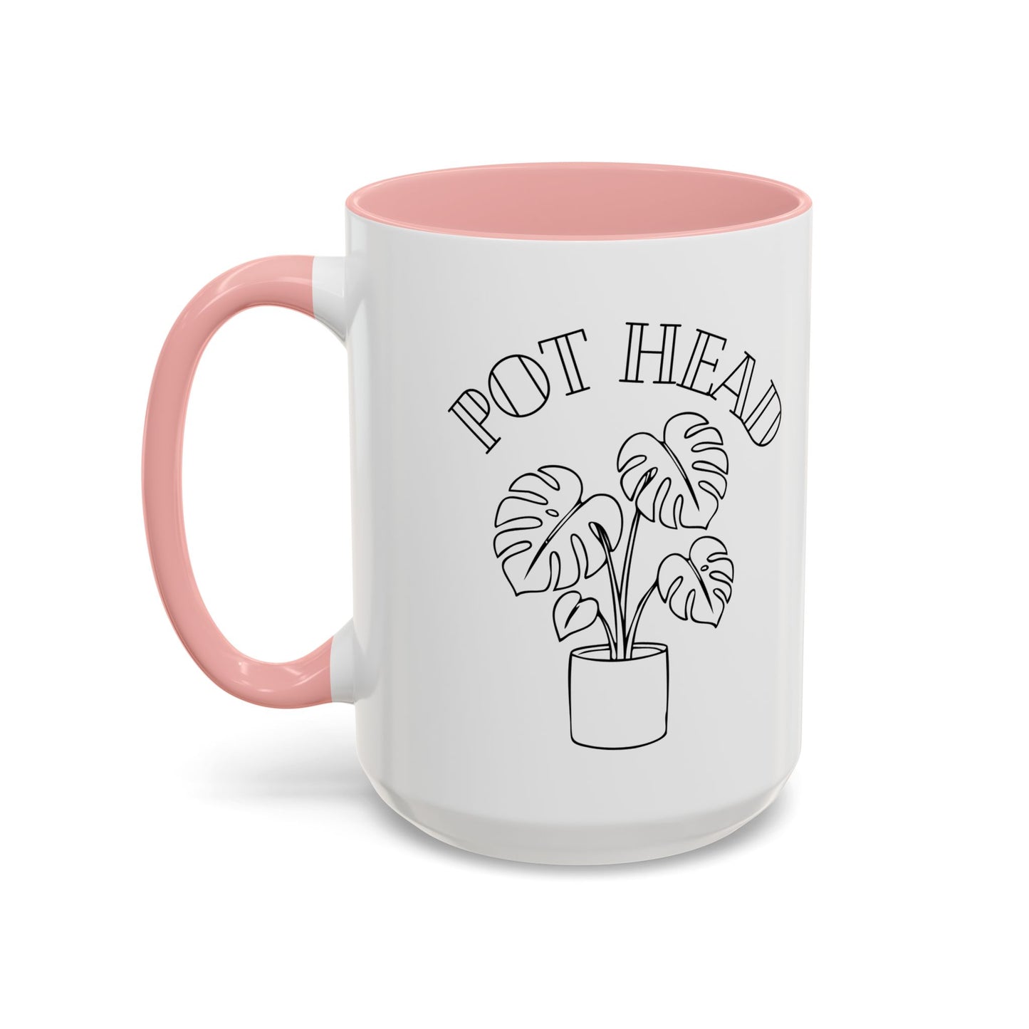 Pot Head Plant Mug | Accent Coffee Mug 11oz 15oz
