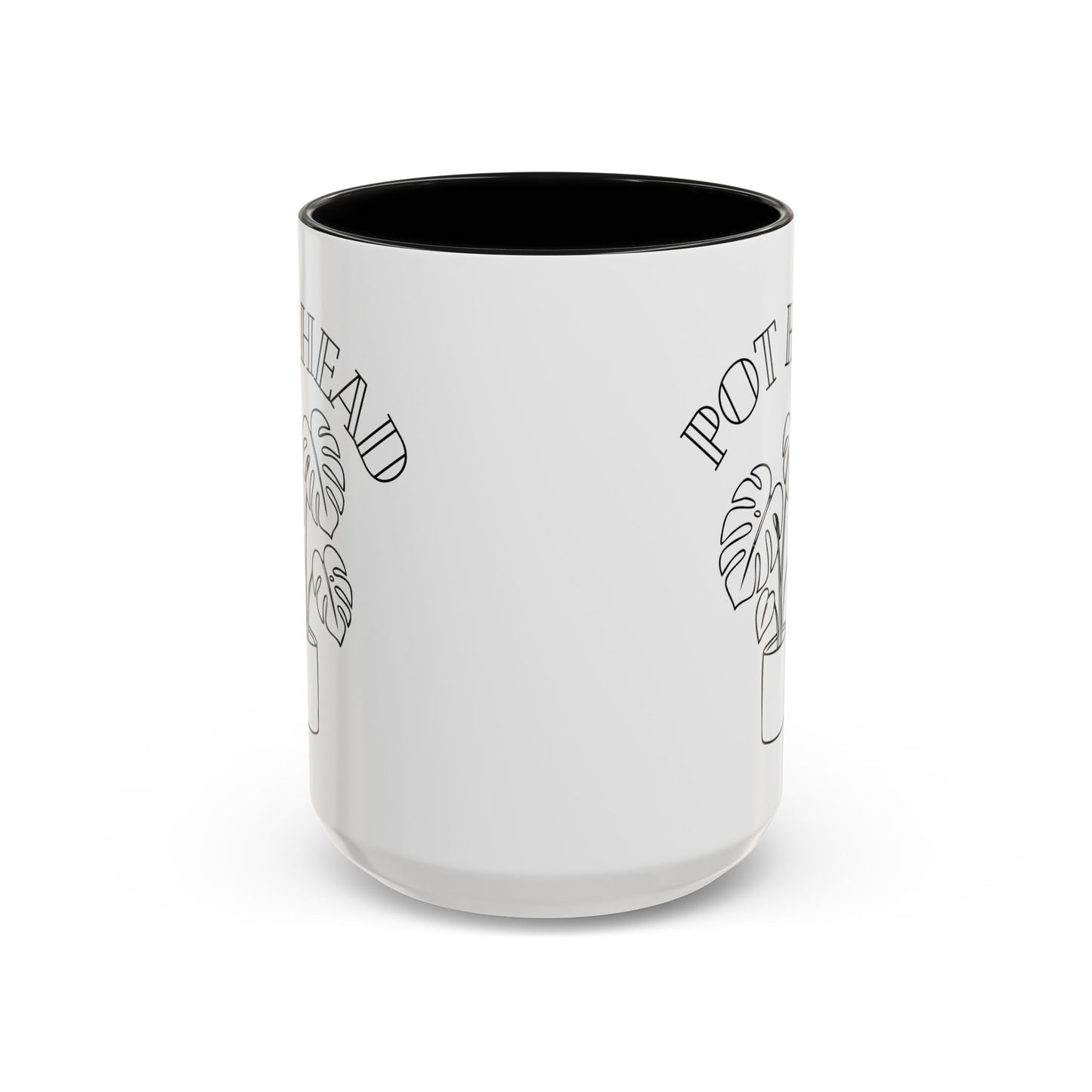 Pot Head Plant Mug | Accent Coffee Mug 11oz 15oz