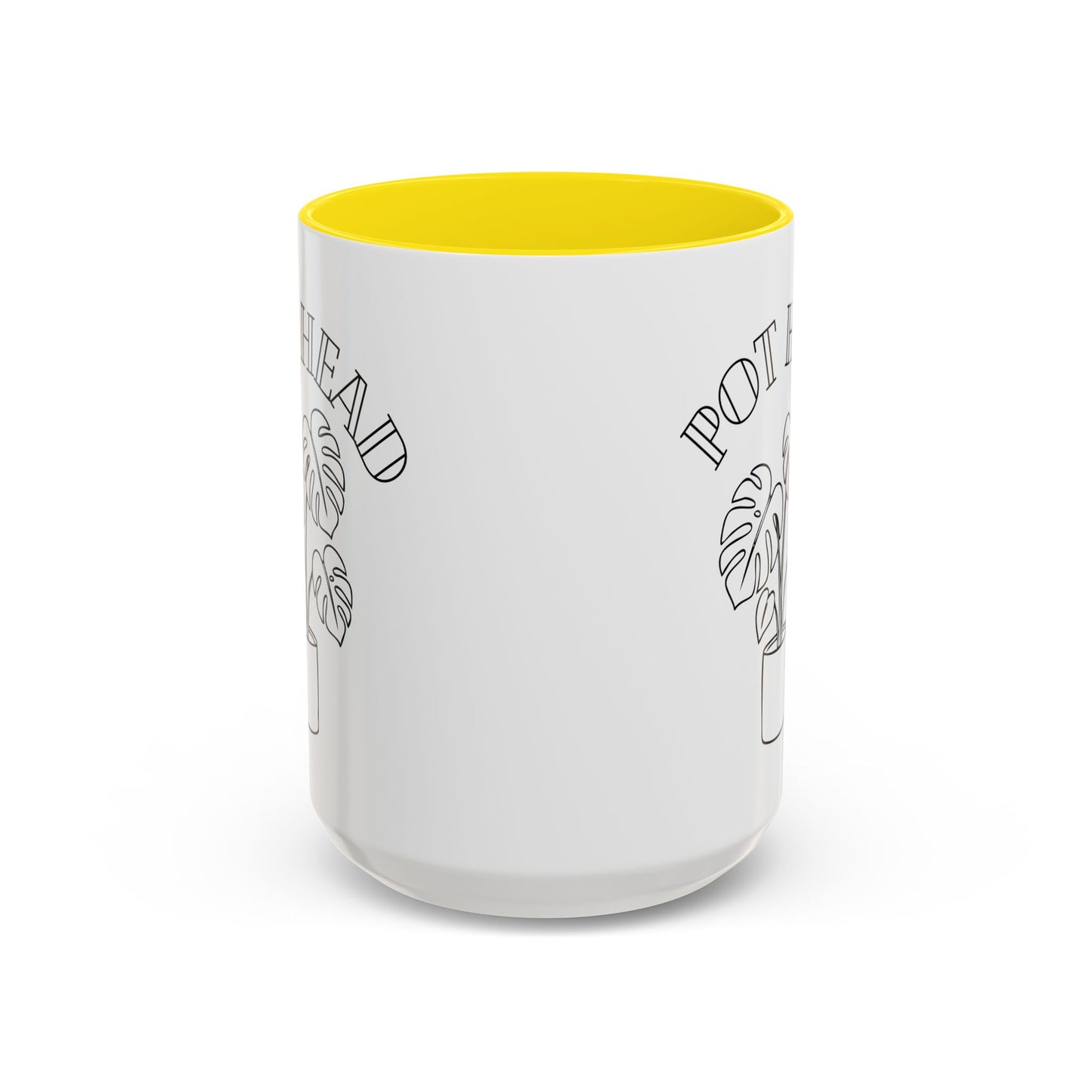 Pot Head Plant Mug | Accent Coffee Mug 11oz 15oz