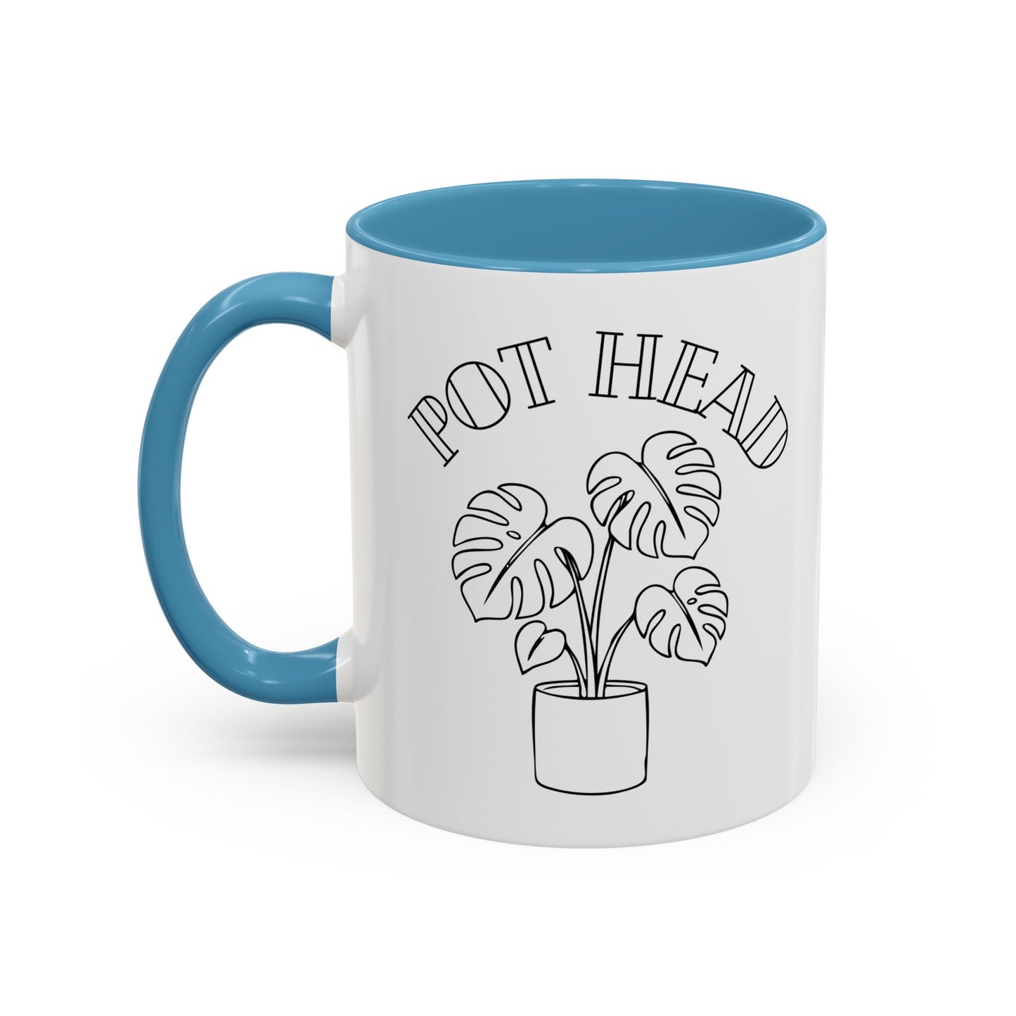 Pot Head Plant Mug | Accent Coffee Mug 11oz 15oz