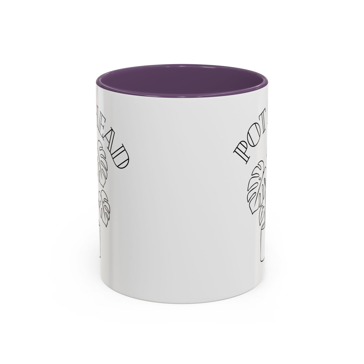 Pot Head Plant Mug | Accent Coffee Mug 11oz 15oz
