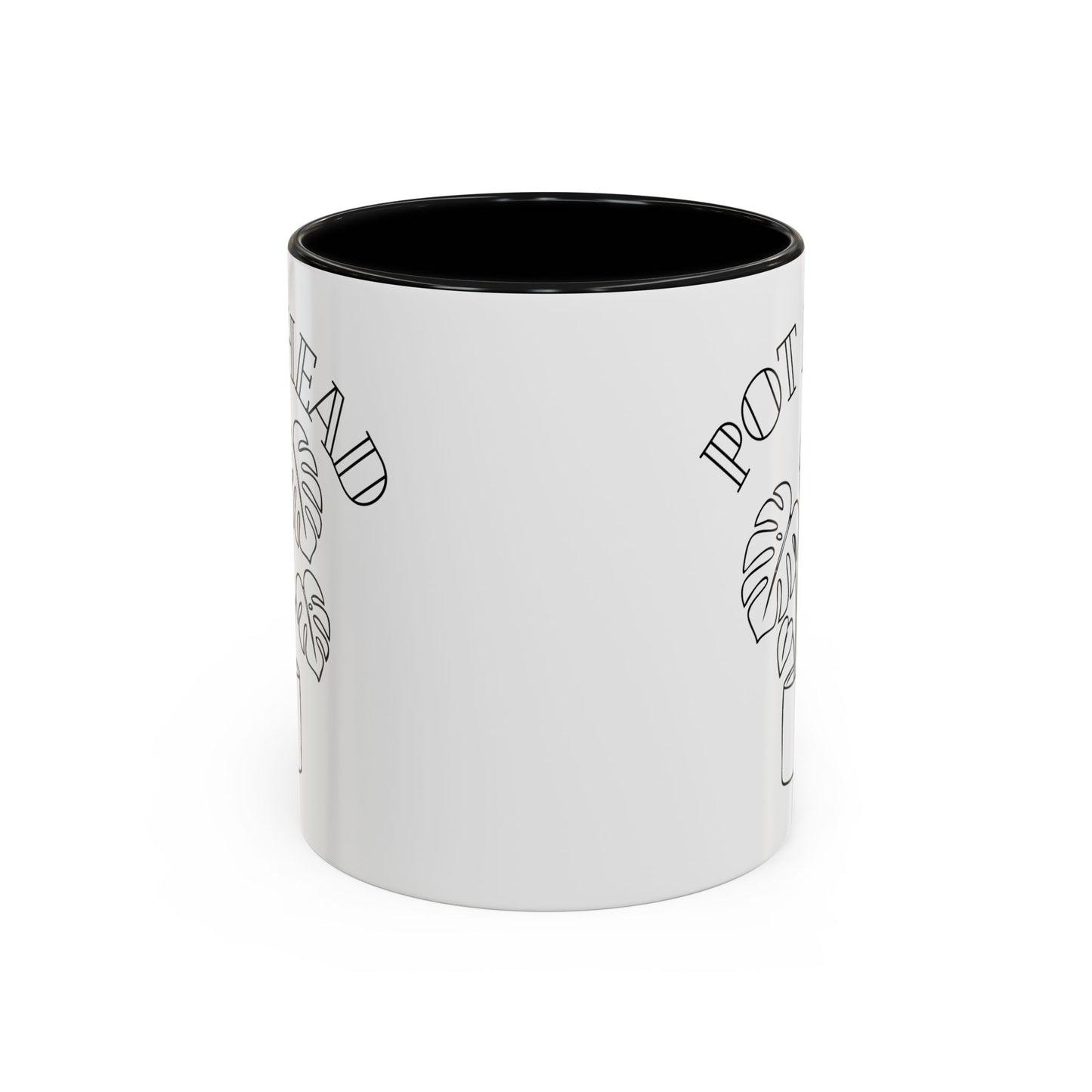 Pot Head Plant Mug | Accent Coffee Mug 11oz 15oz