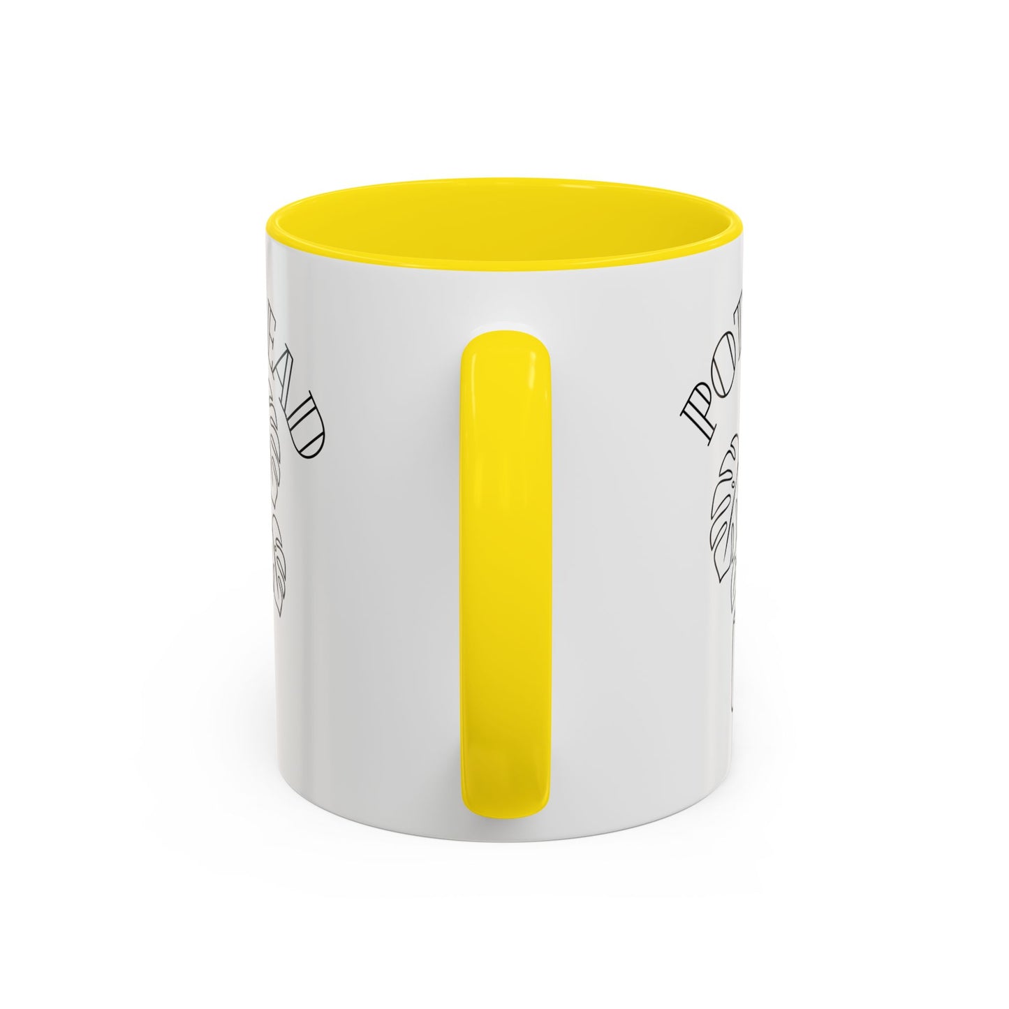 Pot Head Plant Mug | Accent Coffee Mug 11oz 15oz